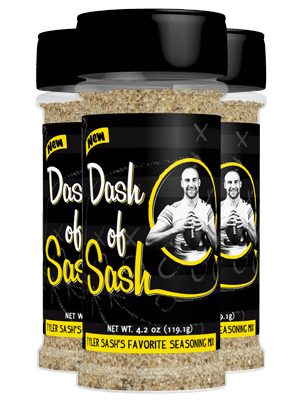 Dash of Sash Bottle Label and Website Design